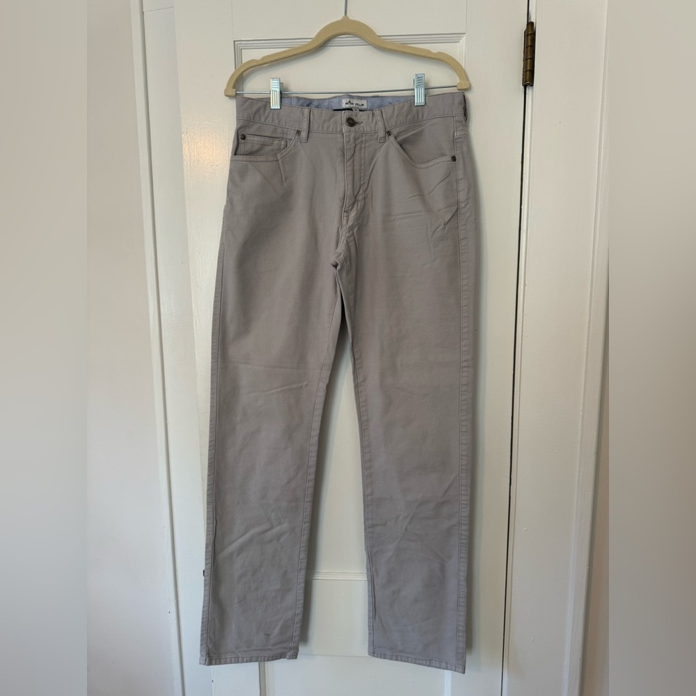 Peter Millar 5-Pocket Pants - Grey - Size 32W x 32L